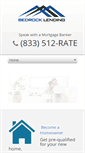 Mobile Screenshot of bedrocklending.com